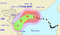 Tin mới nhất cơn bão số 11 trên Biển Đông