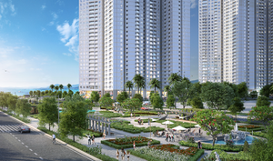 Ốc đảo xanh trong lòng chung cư cao cấp ven biển Hạ Long