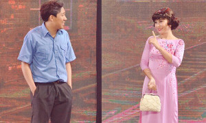 Trấn Thành tự viết kịch bản, đạo diễn cho tiết mục diễn cùng Cát Phượng