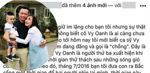 Bị tố 'giật chồng' và bé Voi không phải con của chồng, Vy Oanh lên tiếng