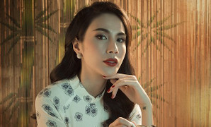 Thủy Tiên hoá quý cô Đông Dương xinh đẹp đầy kiêu sa