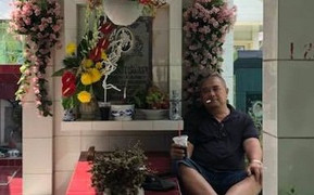 Lê Tuấn Anh tới 'nhậu' với Lê Công Tuấn Anh trong lần giỗ thứ 21