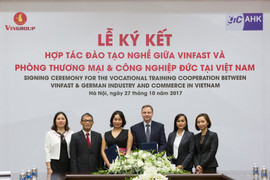 VINFAST và Phòng thương mại Công nghiệp Đức hợp tác đào tạo cơ khí