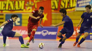 Video trực tiếp Việt Nam vs Indonesia giải futsal Đông Nam Á 2017