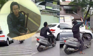 Đã bắt được tên côn đồ dùng mã tấu chém vỡ kính chiếu hậu nhiều ô tô ở Sài Gòn