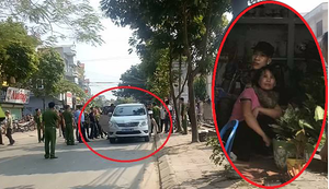 Ảnh: Hiện trường nam thanh niên dùng súng khống chế người phụ nữ ở Hà Nội