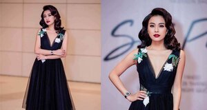 Hoàng Thuỳ Linh suýt gặp sự cố vì trang phục sexy hở bạo