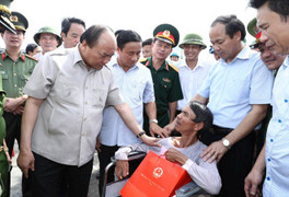 Thủ tướng gửi thư chia buồn với các gia đình bị thiệt hại bởi bão Linda