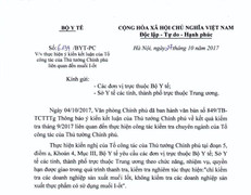 Bộ Y tế chấn chỉnh việc ban hành văn bản về muối I-ốt trái chỉ đạo Thủ tướng