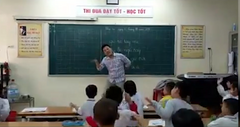 Clip: Thầy giáo tiểu học 'khoe vũ đạo' trước mặt học trò cực đáng yêu
