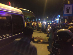 Dân truy đuổi tài xế container cán chết người rồi bỏ trốn