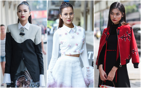 Dàn quán quân Next Top xuống phố với gu thời trang 'chất ngất'