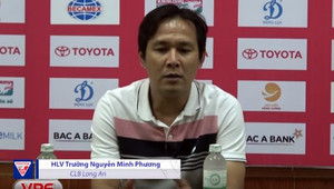 HLV Minh Phương nói gì khi Long An chính thức xuống hạng