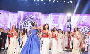 Âm thầm đi thi, Khánh Ngân bất ngờ đoạt ngôi Hoa hậu Miss Globe