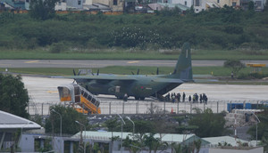 Máy bay Không quân Hàn Quốc đến Đà Nẵng