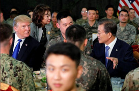 Tổng thống Mỹ đến Hàn Quốc, bắt đầu cuộc đối thoại lịch sử về Triều Tiên