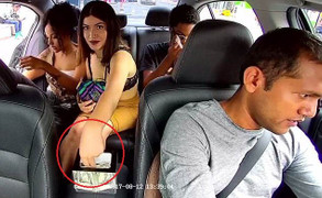 Gái xinh trơ trẽn trộm tiền tip của tài xế Uber khiến dân mạng dậy sóng