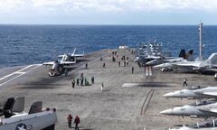 Đoàn tàu sân bay Mỹ sẽ tập trận ở Thái Bình Dương trong thời gian ông Trump đến Việt Nam