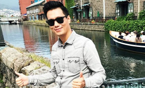 Việt Anh hào hứng trải nghiệm mùa thu lãng mạn ở Nhật Bản