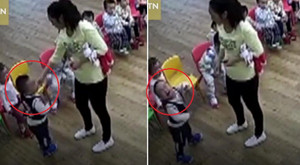 Clip: Cô giáo mầm non giật tóc, bắt trẻ ăn mù tạt vì không nghe lời