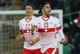 Play-off vòng loại World Cup: Croatia, Thụy Sĩ nắm lợi thế