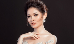 Bị thủy đậu, Thùy Dung vẫn lọt top 3 thí sinh được yêu thích nhất Hoa hậu Quốc tế