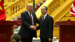 Video: Toàn cảnh Chủ tịch nước Trần Đại Quang và Tổng thống Trump họp báo chung