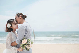 Đứng ngồi không yên trước bộ ảnh cưới 0 đồng đẹp mê ly của cặp đôi 9X