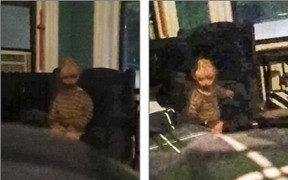 Hình ảnh đáng sợ như bóng ma trẻ em trong căn hộ ở New York