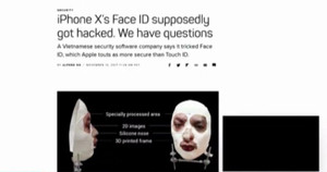 BKAV dùng thủ thuật đánh lừa Face ID trên iPhone X: Báo nước ngoài nói gì?