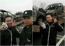 Mải chụp ảnh sống ảo ở hiện trường tai nạn thảm khốc, nữ phóng viên bị đuổi việc