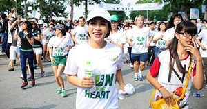 Diva Mỹ Linh cùng 10.000 người sẽ ‘Chạy vì trái tim'