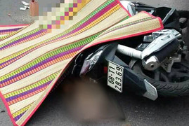 Va chạm xe khách, người đàn ông bị container cán chết tại chỗ