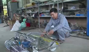 Nông dân Hải Dương học hết lớp 7 sáng chế hơn 30 loại máy móc gây kinh ngạc