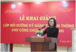 Ngành bảo hiểm xã hội bồi dưỡng kỹ năng truyền thông cho công, viên chức