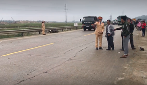 Đi kiểm tra xây dựng nông thôn mới, cán bộ xã bị ô tô tông trọng thương