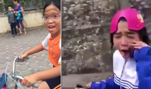 Rộ trào lưu làm clip nhái 'Cô là ai? Cháu không biết, cô đi ra đi!'