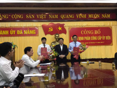 Thành ủy Đà Nẵng có Chánh Văn phòng mới