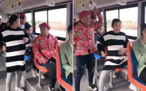 Nhét bóng bay vào bụng, giả bầu để được nhường ghế trên xe buýt và cái kết đắng