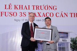 Fuso khai trương đại lý chuẩn 3S đầu tiên tại Tây Nam Bộ