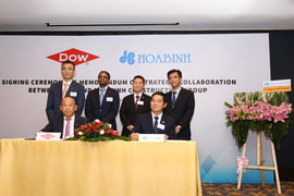 Hòa Bình và Dow Chemical ký kết hợp tác chiến lược