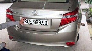 Hà Nội: Biển số ô tô ngũ quý 9 gây 'sốc' giá chỉ... 20 triệu đồng?