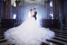 Lâm Khánh Chi ngọt ngào trong bộ ảnh cưới bên chồng trẻ hơn 8 tuổi