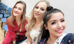 Khánh Phương không ngủ suốt 24 giờ sau khi đến 'Hoa hậu Siêu quốc gia 2017'