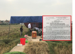 Tìm người thân cô gái trẻ chết trong cống nước giữa cánh đồng ở Nam Định