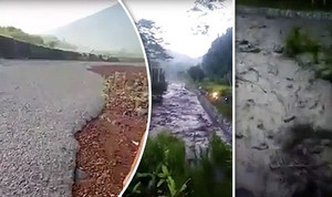 Video: Dung nham lạnh, mối nguy hiểm tiềm tàng từ núi lửa Indonesia