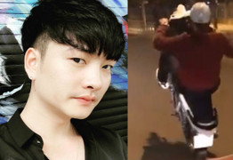 Diễn viên phim 'Người phán xử' tung clip bốc đầu xe máy, chửi bậy giữa phố