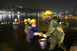 Số tiền nạo vét Hồ Gươm có thể tăng lên hơn 30 tỷ đồng