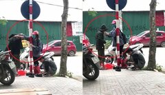 Clip cô gái trẻ tặng áo ấm cho cậu bé đánh giày giữa ngày lạnh 16°C gây bão mạng
