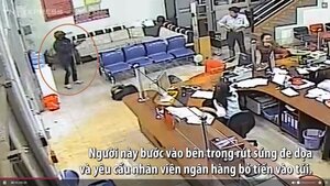 Nhận dạng kẻ nổ súng cướp ngân hàng ở Đăk Lăk